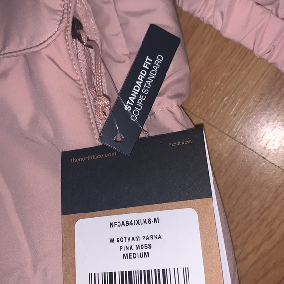 NWT The North Face Gotham Parka, Pink, Medium - Picture 8 of 14